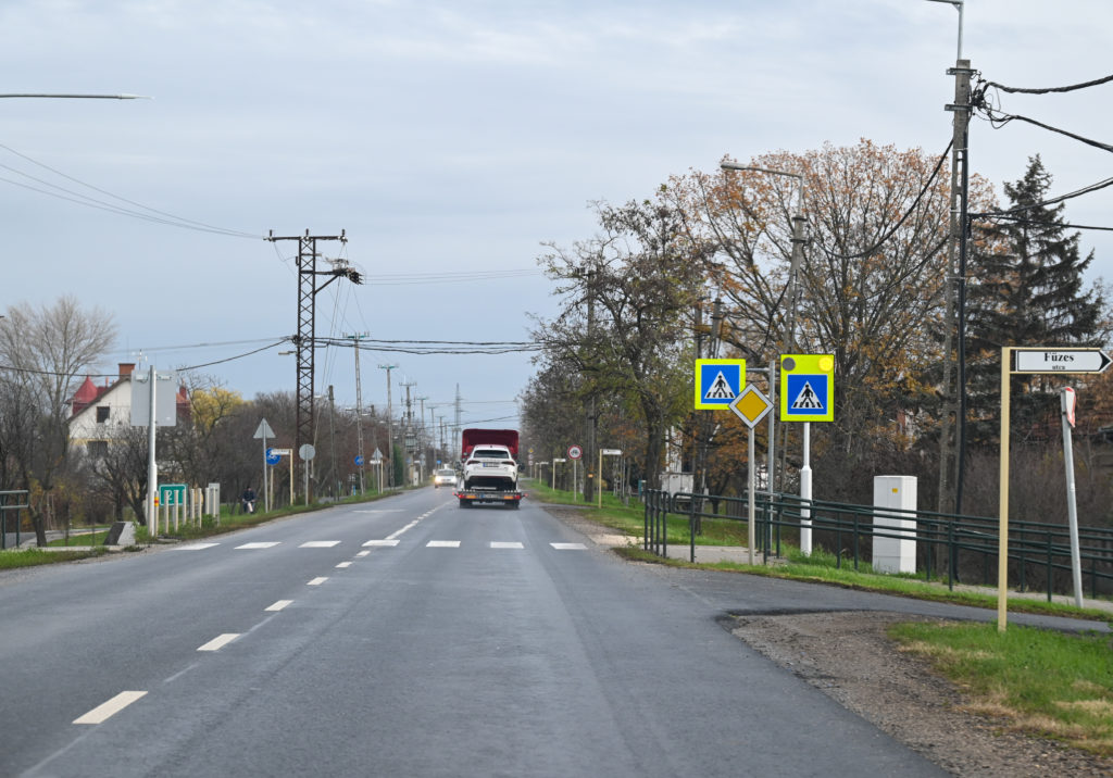 Erkel - Makk gyalogosátkelő